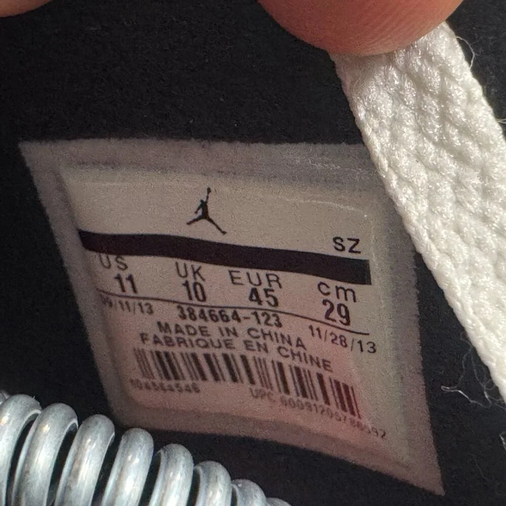 Size 11 - Air Jordan 6‎ Retro 2014 White Infrared Mens Athletic Shoes 384664-123